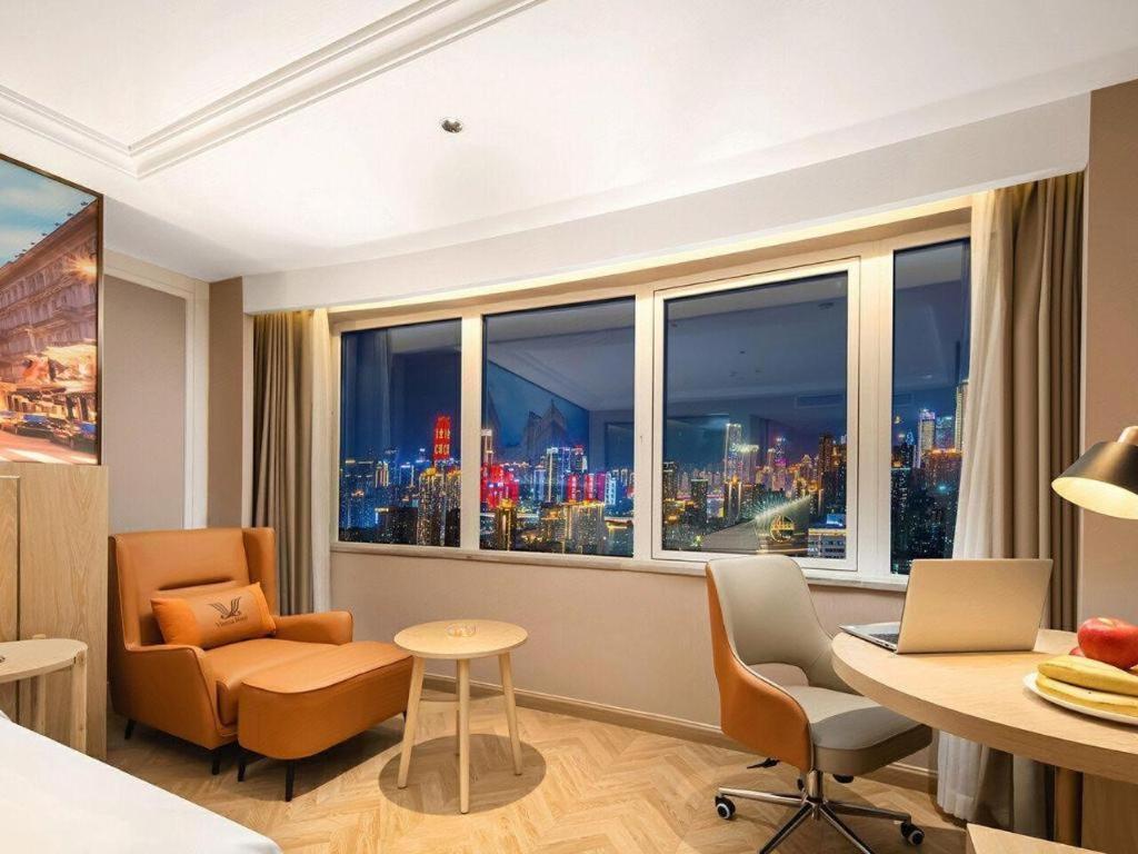 Ji Hotel Chongqing Shangqingsi Niujiaotuo Metro Station Exteriör bild
